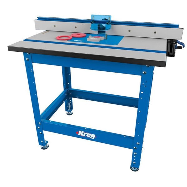 Kreg PRS1045 Precision Router Table System with PRS1200 Beaded Face Frame, Large Tabletop, T-Square Fence, Steel Stand - Image 2
